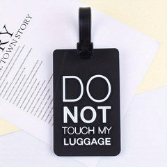 Geometric Letter Boarding Card PVC Soft Rubber Card Sleeve