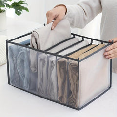 Large Capacity Mesh Storage Organizer Bag with Grids