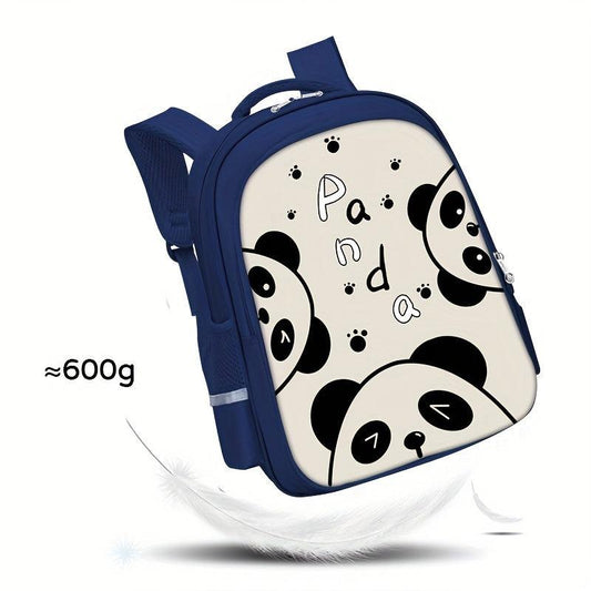 Cartoon Panda School Bag for Kids 5-12 Years Old