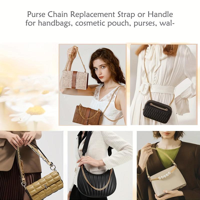 Minimalist Metal Bag Strap Lightweight Durable Replacement Strap
