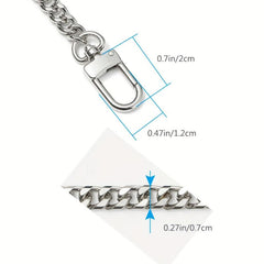 Minimalist Metal Bag Strap Lightweight Durable Replacement Strap