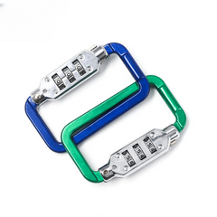Bike Code Lock Metal Padlock Helmet Lock for Baggage Backpack & Motorcycle
