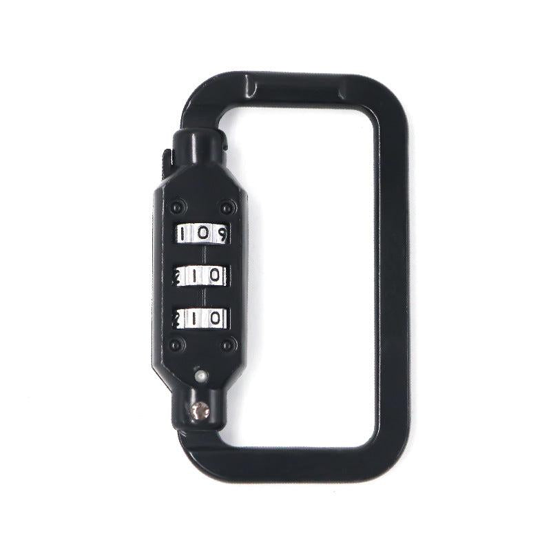 Bike Code Lock Metal Padlock Helmet Lock for Baggage Backpack & Motorcycle