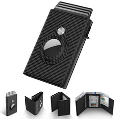 RFID Blocking Wallet Money Clip Minimalist Credit Card Holder Slim Wallet