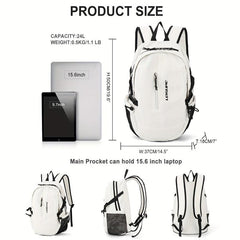 Large Capacity Preppy Backpack College School Daypack Casual Travel Knapsack