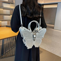 Punk Style Butterfly Backpack Vintage Y2K Crossbody Bag