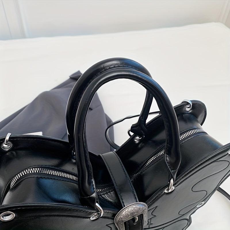 Punk Style Butterfly Backpack Vintage Y2K Crossbody Bag
