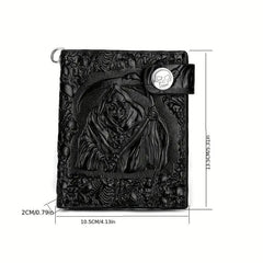 Men's Punk Rock Devil Skull Wallet