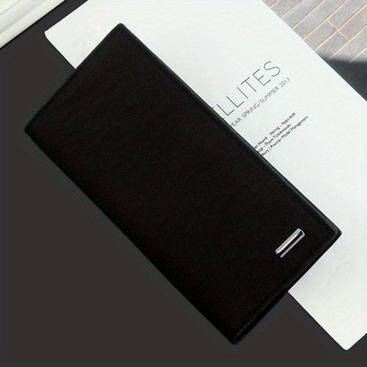 Men's Canvas Clutch Wallet Multifunctional Wallet