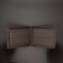 Crocodile Pattern Short Wallet Money Clip Card Holder Leather Wallet