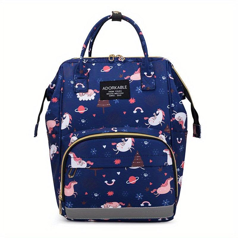 Large Capacity Waterproof Backpack For Mothers Baby Stuff Organizer Bag