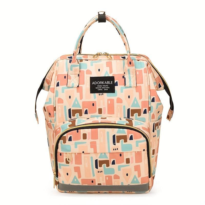 Large Capacity Waterproof Backpack For Mothers Baby Stuff Organizer Bag
