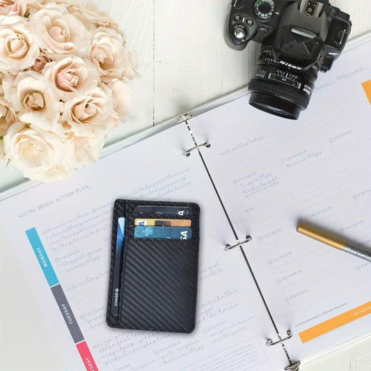 RFID Front Pocket Card Holder Wallet for Men