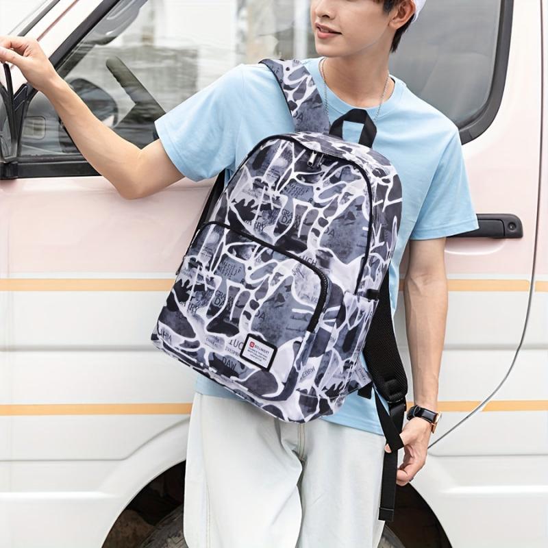 Large Capacity Travel Backpack Laptop Backpack School Bag