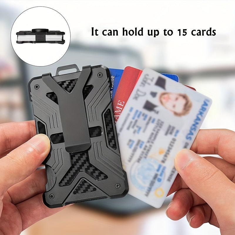 RFID Blocking Card Holder Wallet Money Clip Tracker