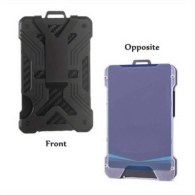 RFID Blocking Card Holder Wallet Money Clip Tracker