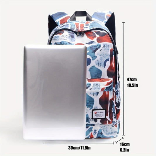 Large Capacity Travel Backpack Laptop Bag for College Student