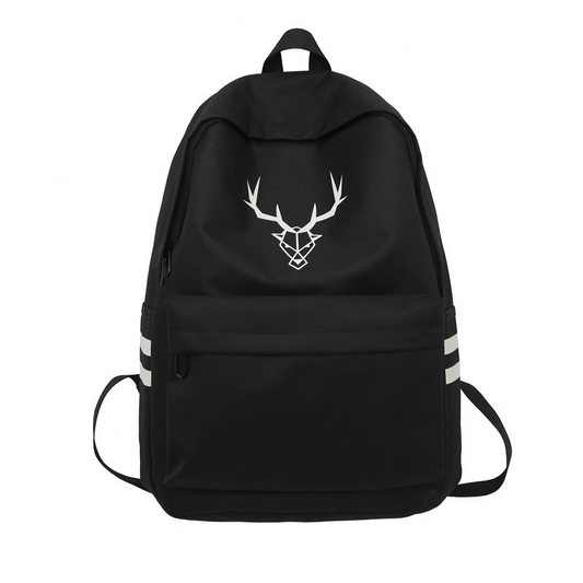 Men's Waterproof Student Backpack Luminous Travel Bag