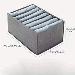 Clothes Wardrobe Organizer Container Closet Underwear Storage Box