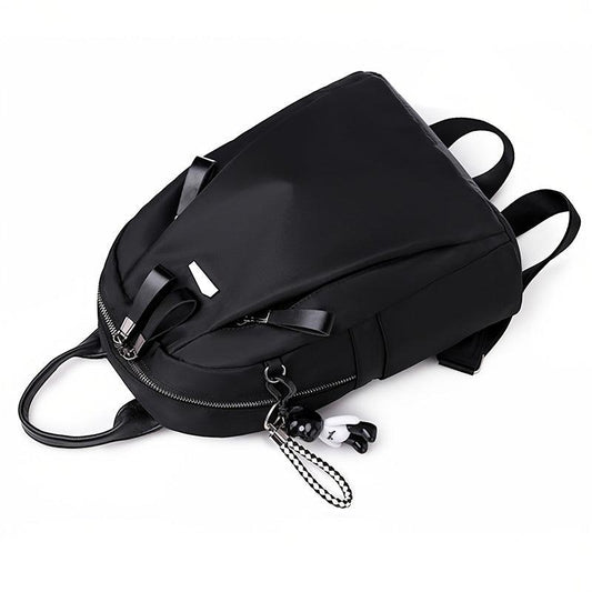Casual Men's Backpack Double Shoulder Bag Solid Backpack Students Commuter Bag