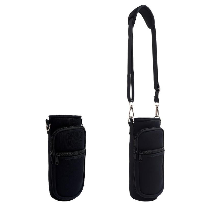Neoprene Water Bottle Holder Crossbody Bag Cup Sleeve Cover