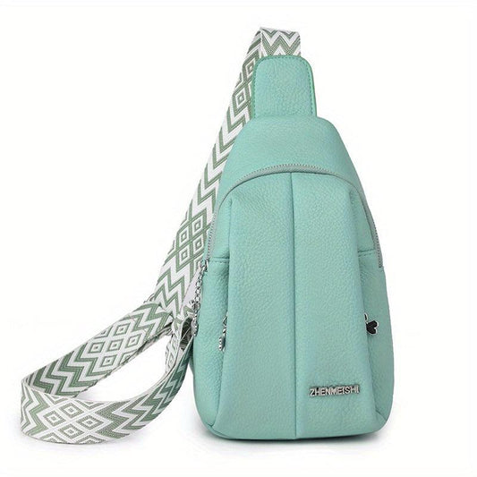 Large Capacity Chest Bag Sports Fitness Gym Sling Bag