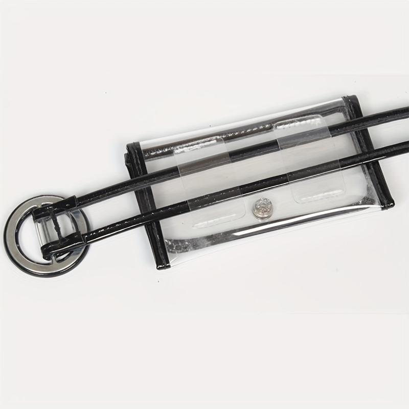 Transparent Waist Bag Mini Running Storage Bag All Match Niche Fancy Pack