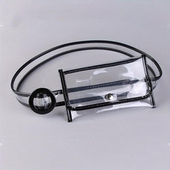 Transparent Waist Bag Mini Running Storage Bag All Match Niche Fancy Pack