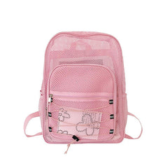 Men's Large Lightweight Mesh Backpack Outdoor Beach Bag
