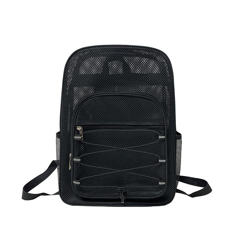 Men's Large Lightweight Mesh Backpack Outdoor Beach Bag
