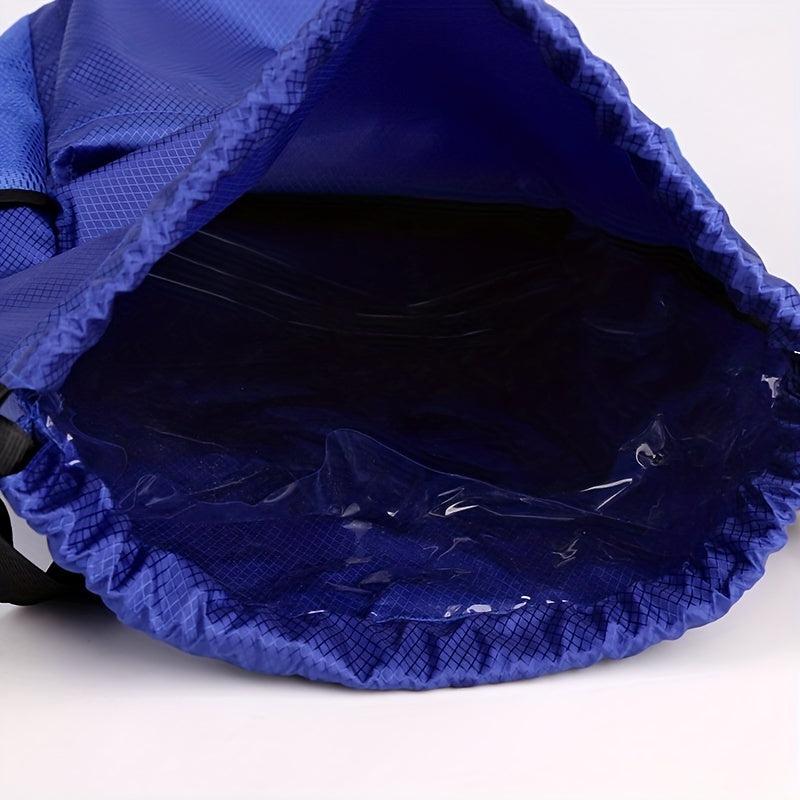 Large Capacity Drawstring Backpack Dry Wet Separation Basketball Football Bag