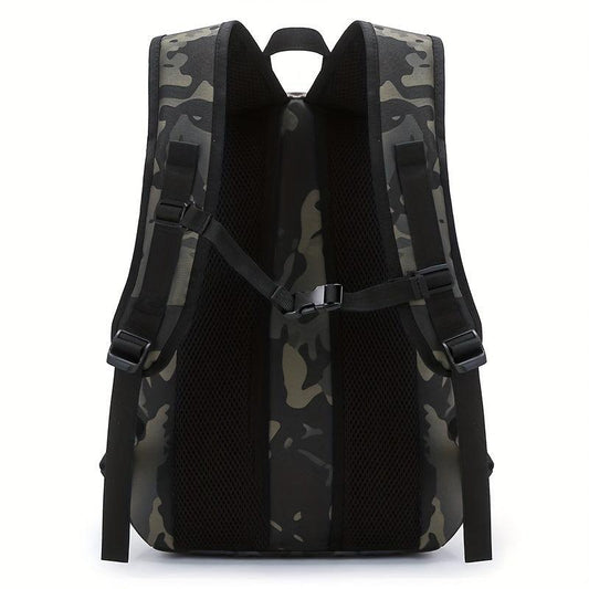 Men's Camo Backpack Outdoor Travel Tactical Large Capacity Backpack