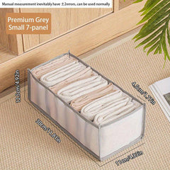 Clothes Storage Bag Underwear Drawer Organizer Jeans Compartment Box
