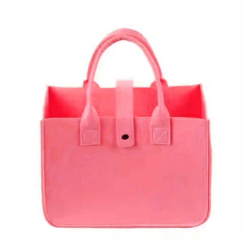 Large Capacity Felt Tote Bag Heavy Duty