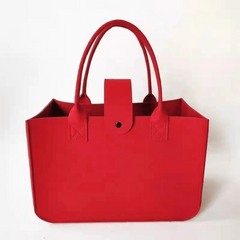 Large Capacity Felt Tote Bag Heavy Duty