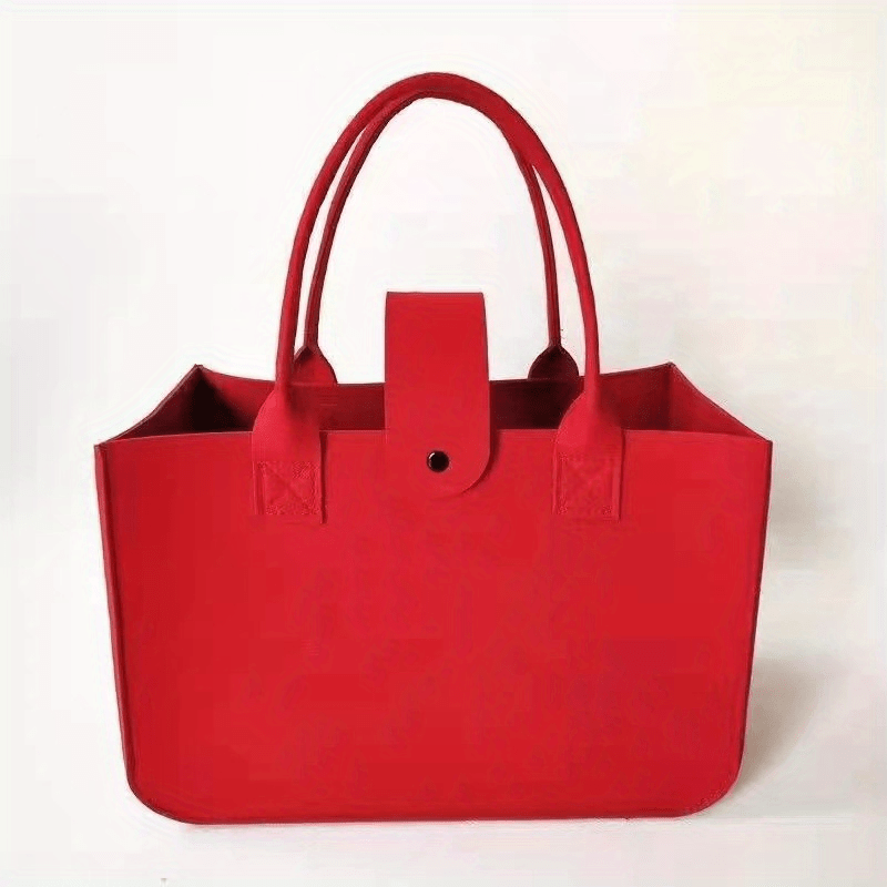 Large Capacity Felt Tote Bag Heavy Duty