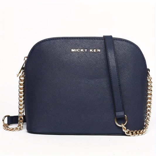 Crossbody Bag Letter Decor Shell Purse For Women