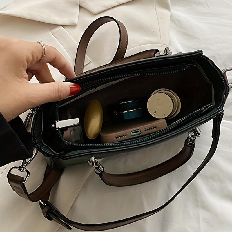 Stylish Handbag Shoulder Bag Classic Satchel Bag All Match Women