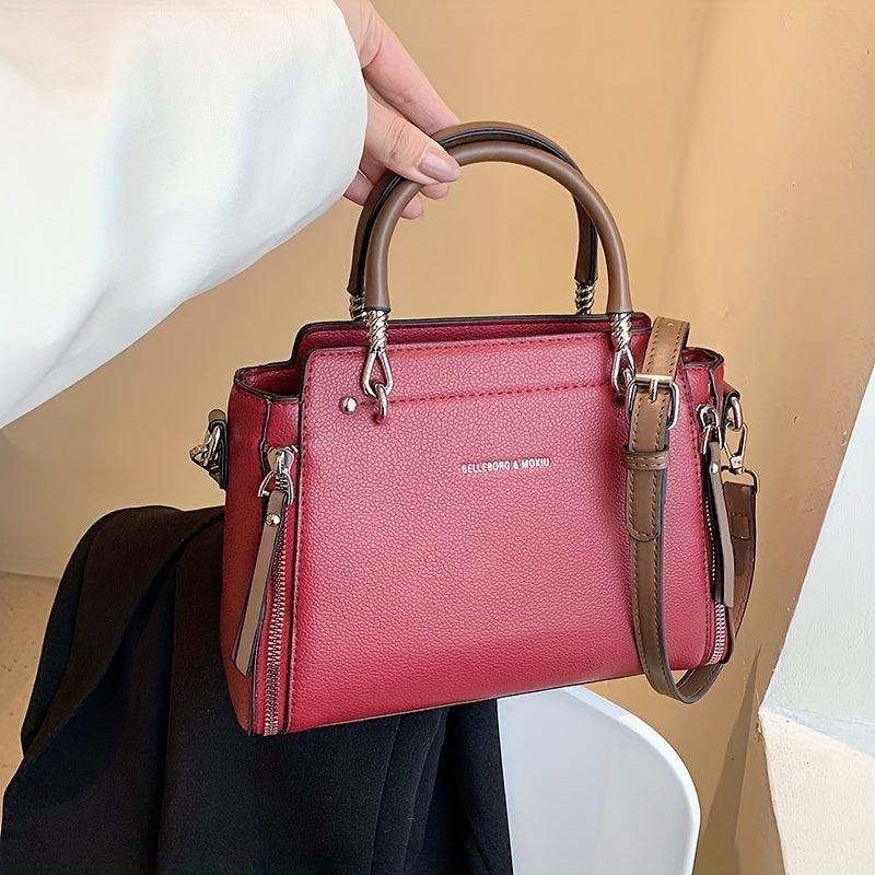 Stylish Handbag Shoulder Bag Classic Satchel Bag All Match Women