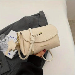 Vintage PU Crossbody Bag Retro Shoulder Bag Women's Casual Handbag & Purse