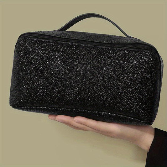 Vintage Large Capacity Cosmetics Bag Retro Makeup Storage Pouch