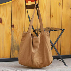 Large Canvas Shopping Tote Bag Shoulder Bag