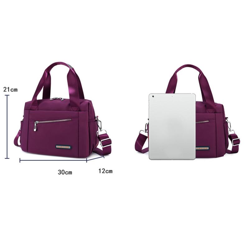 Casual Solid Shoulder Bag Large Capacity Crossbody Bag