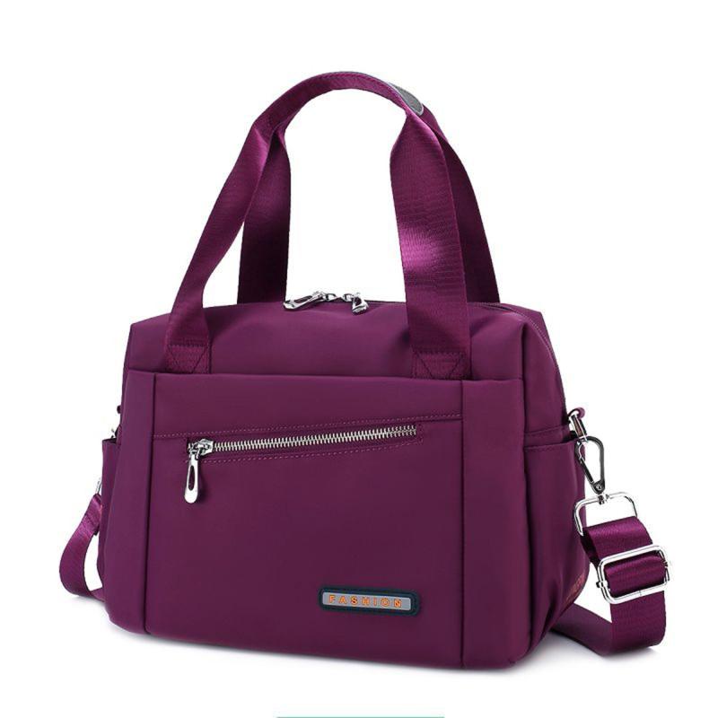 Casual Solid Shoulder Bag Large Capacity Crossbody Bag