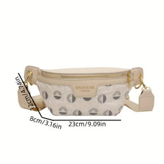 Canvas Sling Bag Women's Casual Shoulder Purse Waist Fanny Pack