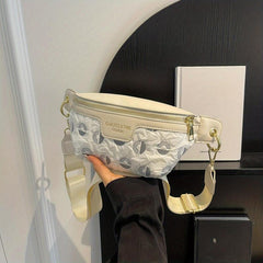 Canvas Sling Bag Women's Casual Shoulder Purse Waist Fanny Pack