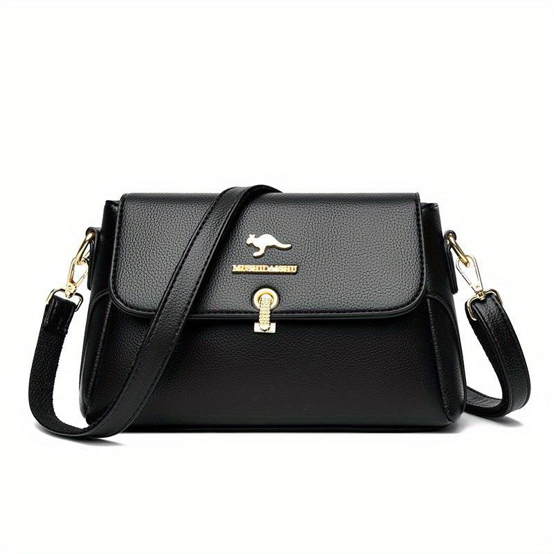 Classic Crossbody Flap Bag Versatile Shoulder Bag