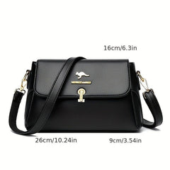 Classic Crossbody Flap Bag Versatile Shoulder Bag