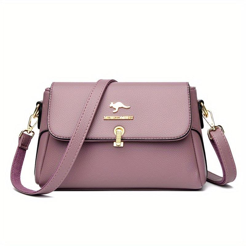Classic Crossbody Flap Bag Versatile Shoulder Bag