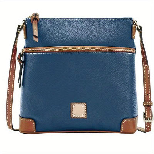Vintage Litchi Embossed Small Tote Bags Adjustable Shoulder Strap Crossbody Bags